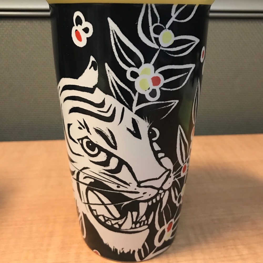 Starbucks White Tiger Tumbler